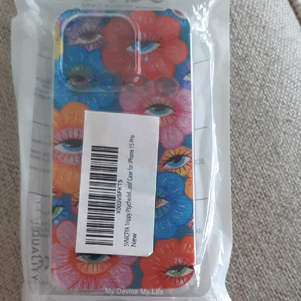 Floral Eye iPhone 15 Pro Case NEW